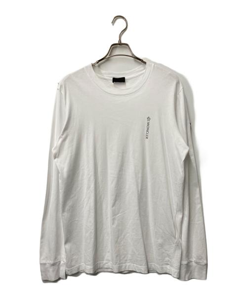 MONCLER（モンクレール）MONCLER (モンクレール) ロングスリーブカットソー ホワイト サイズ:Ｍの古着・服飾アイテム