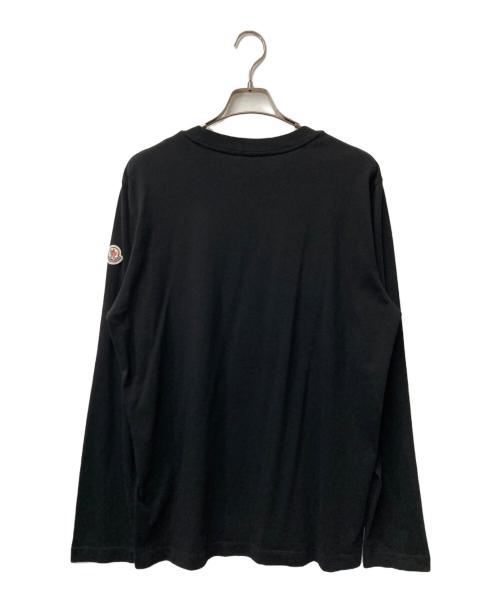 MONCLER（モンクレール）MONCLER (モンクレール) 長袖カットソー ブラック サイズ:Ｍの古着・服飾アイテム