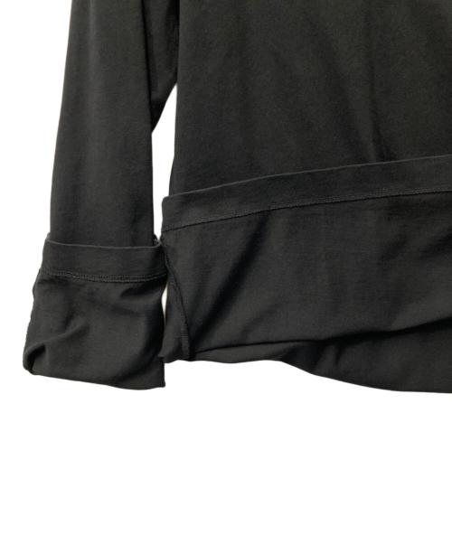 MONCLER（モンクレール）MONCLER (モンクレール) 長袖カットソー ブラック サイズ:Ｍの古着・服飾アイテム