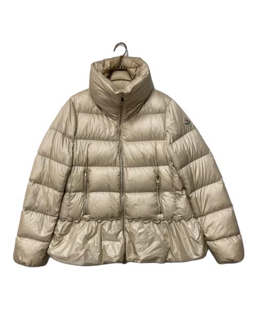 MONCLER（モンクレール）MONCLER (モンクレール) ダウンジャケット ベージュの古着・服飾アイテム