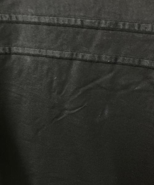 me ISSEY MIYAKE（ミーイッセイ ミヤケ）me ISSEY MIYAKE (ミーイッセイ ミヤケ) ボーダーカットソー ブラック サイズ:Freeの古着・服飾アイテム