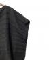 中古・古着 me ISSEY MIYAKE (ミーイッセイ ミヤケ) ボーダーカットソー ブラック サイズ:Free：12000円