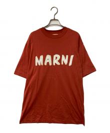 MARNI（マルニ）の古着「プリントTシャツ」｜オレンジ