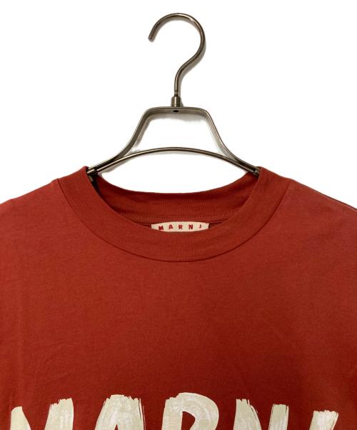 MARNI（マルニ）MARNI (マルニ) プリントTシャツ オレンジ サイズ:38の古着・服飾アイテム