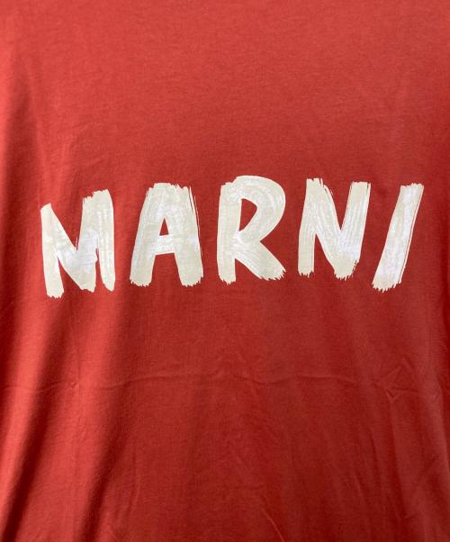 MARNI（マルニ）MARNI (マルニ) プリントTシャツ オレンジ サイズ:38の古着・服飾アイテム