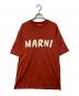 MARNI（マルニ）の古着「プリントTシャツ」｜オレンジ