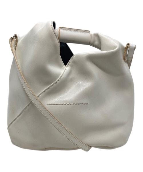 MM6 Maison Margiela（エムエムシックスメゾンマルジェラ）MM6 Maison Margiela (エムエムシックスメゾンマルジェラ) ジャパニーズ クロスボディバッグ ホワイトの古着・服飾アイテム