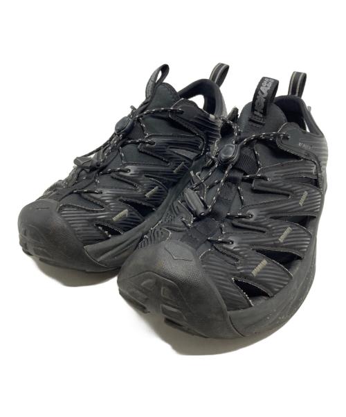 HOKAONEONE（ホカオネオネ）HOKAONEONE (ホカオネオネ) HOPARA マウンテンサンダル ブラック サイズ:US8W.5/USM7.5/UK7/EU40 2/3 /JPN25.5の古着・服飾アイテム