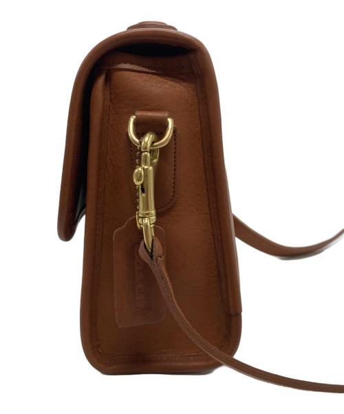 COACH（コーチ）COACH (コーチ) ターンロックショルダーバッグ ブラウンの古着・服飾アイテム
