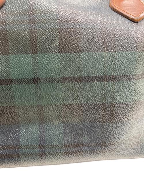 POLO RALPH LAUREN（ポロ・ラルフローレン）POLO RALPH LAUREN (ポロ・ラルフローレン) ミニボストンバッグ ネイビー×グリーンの古着・服飾アイテム
