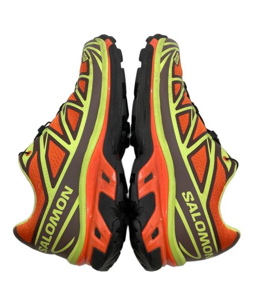 SALOMON（サロモン）SALOMON (サロモン) XT-6 ローカットスニーカー オレンジ×グリーン サイズ:UK8/EUR42/USW9.5/USM8.5/CN265/JP26.5の古着・服飾アイテム