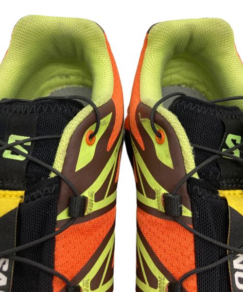 SALOMON（サロモン）SALOMON (サロモン) XT-6 ローカットスニーカー オレンジ×グリーン サイズ:UK8/EUR42/USW9.5/USM8.5/CN265/JP26.5の古着・服飾アイテム