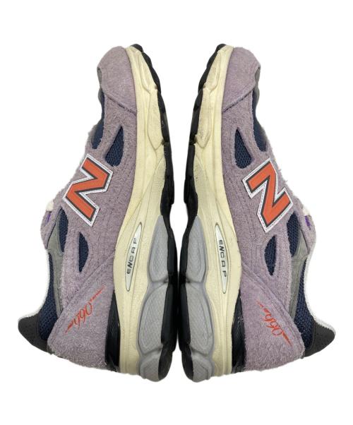 NEW BALANCE（ニューバランス）NEW BALANCE (ニューバランス) ローカットスニーカー パープル×ネイビー サイズ:US8/UK7 1/2 /EU41.5/CM26の古着・服飾アイテム