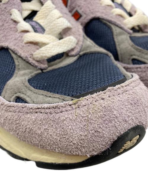 NEW BALANCE（ニューバランス）NEW BALANCE (ニューバランス) ローカットスニーカー パープル×ネイビー サイズ:US8/UK7 1/2 /EU41.5/CM26の古着・服飾アイテム