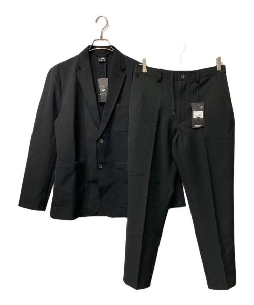 NEW BALANCE（ニューバランス）NEW BALANCE (ニューバランス) THE CITY イージーシティーセットアップ ブラック サイズ:Ｍ 未使用品の古着・服飾アイテム