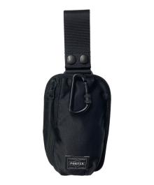 PORTER（ポーター）の古着「COMPART  POUCH」｜ブラック