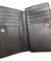 中古・古着 MARC JACOBS (マークジェイコブス) 2つ折り財布 ブラック：5000円