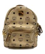 MCMエムシーエム）の古着「ヴィセトス リュック」｜ベージュ