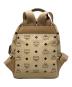 MCM (エムシーエム) ヴィセトス リュック ベージュ：10000円