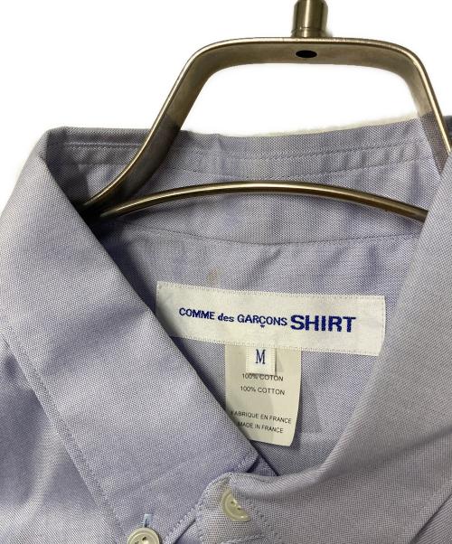 COMME des GARCONS SHIRT（コムデギャルソンシャツ）COMME des GARCONS SHIRT (コムデギャルソンシャツ) CLASSIC FIT B.D SHIRT ブルー サイズ:Ｍの古着・服飾アイテム