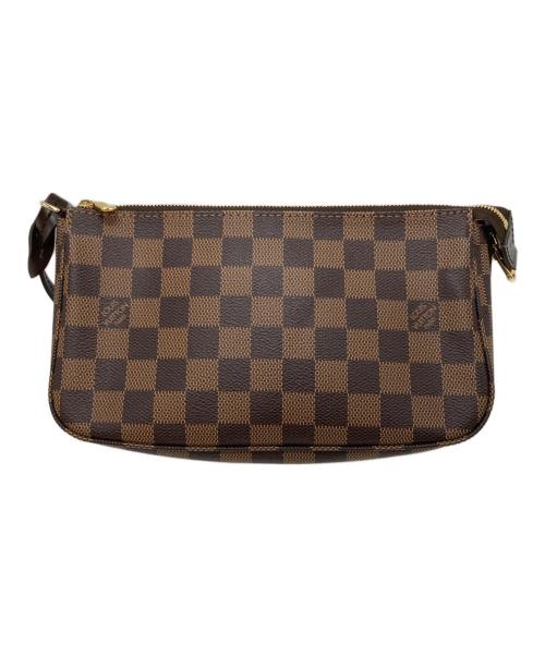 LOUIS VUITTON（ルイ ヴィトン）LOUIS VUITTON (ルイ ヴィトン) ポシェット・アクセソワール ブラウンの古着・服飾アイテム