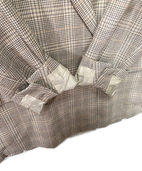 Spick and Span（スピック＆スパン）Spick and Span (スピック＆スパン) ウール先染めダブルジャケット ベージュ サイズ:38の古着・服飾アイテム