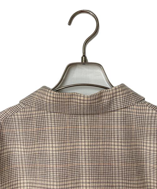 Spick and Span（スピック＆スパン）Spick and Span (スピック＆スパン) ウール先染めダブルジャケット ベージュ サイズ:38の古着・服飾アイテム