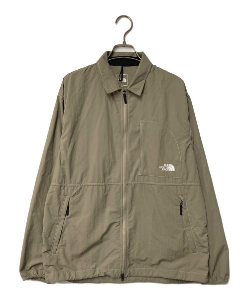 THE NORTH FACE（ザ ノース フェイス）THE NORTH FACE (ザ ノース フェイス) フリーランサンシールドコーチジャケット ベージュ サイズ:Sの古着・服飾アイテム