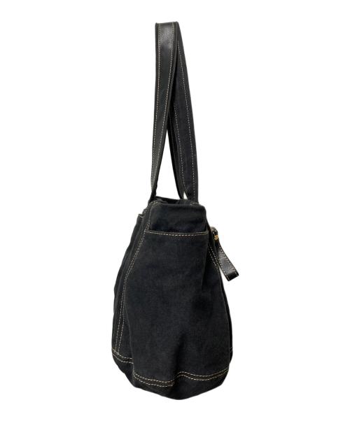 Vivienne Westwood（ヴィヴィアンウエストウッド）Vivienne Westwood (ヴィヴィアンウエストウッド) オーブトートバッグ ブラックの古着・服飾アイテム