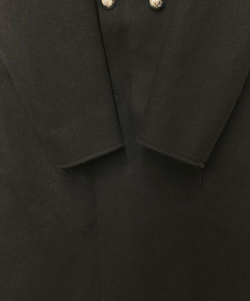DIESEL（ディーゼル）DIESEL (ディーゼル) ロングコート ブラック サイズ:Lの古着・服飾アイテム