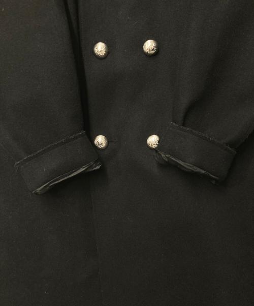 DIESEL（ディーゼル）DIESEL (ディーゼル) ロングコート ブラック サイズ:Lの古着・服飾アイテム