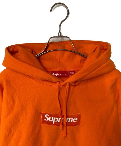 SUPREME（シュプリーム）SUPREME (シュプリーム) Box Logo Hooded Sweatshirt オレンジ サイズ:Mの古着・服飾アイテム
