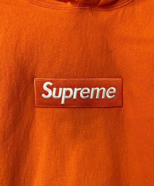 SUPREME（シュプリーム）SUPREME (シュプリーム) Box Logo Hooded Sweatshirt オレンジ サイズ:Mの古着・服飾アイテム
