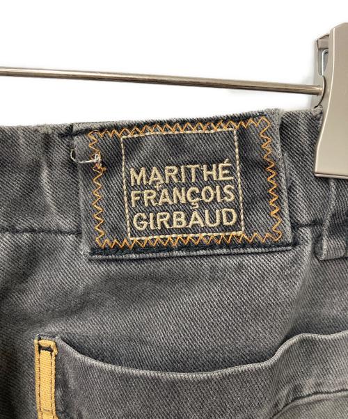 MARITHE+FRANCOIS GIRBAUD（マリテフランソワジルボー）MARITHE+FRANCOIS GIRBAUD (マリテフランソワジルボー) シャトルデニムパンツ ブラック サイズ:34Mの古着・服飾アイテム