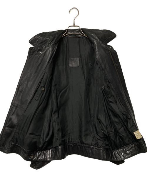 LOEWE（ロエベ）LOEWE (ロエベ) レザージャケット ブラック サイズ:50の古着・服飾アイテム