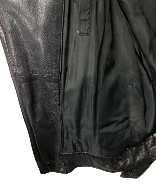 LOEWE（ロエベ）LOEWE (ロエベ) レザージャケット ブラック サイズ:50の古着・服飾アイテム