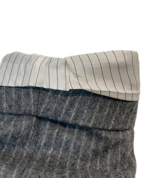 JOHN LAWRENCE SULLIVAN（ジョン ローレンス サリバン）JOHN LAWRENCE SULLIVAN (ジョン ローレンス サリバン) WOOL STRIPE SPENCER JACKET グレー サイズ:Sの古着・服飾アイテム