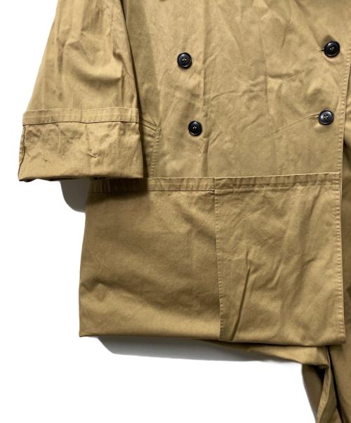 HARROW TOWN STORES（ハロータウンストアーズ）HARROW TOWN STORES (ハロータウンストアーズ) オーバーコート カーキ サイズ:44の古着・服飾アイテム