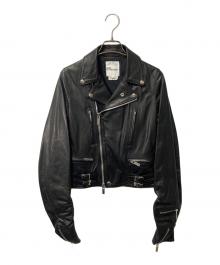 noir kei ninomiya（ノワール ケイ ニノミヤ）の古着「Leather Biker Jacket」｜ブラック