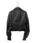 noir kei ninomiya (ノワール ケイ ニノミヤ) Leather Biker Jacket ブラック サイズ:XS：50000円