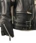 中古・古着 noir kei ninomiya (ノワール ケイ ニノミヤ) Leather Biker Jacket ブラック サイズ:XS：50000円