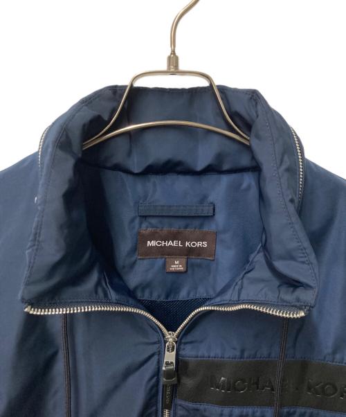 MICHAEL KORS（マイケルコース）MICHAEL KORS (マイケルコース) Hooded Lightweight Windbreaker Jacket ネイビー サイズ:Ｍの古着・服飾アイテム