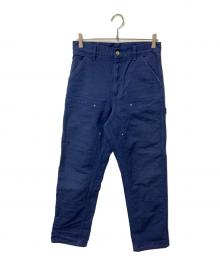 Carhartt WIP（カーハート ワーク イン プログレス）の古着「DOUBLE KNEE PANT」｜ネイビー