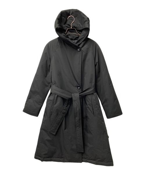 TAKASHIMAYA（高島屋）TAKASHIMAYA (高島屋) テフロン加工 裏キルトダウンコート ブラック サイズ:Sの古着・服飾アイテム