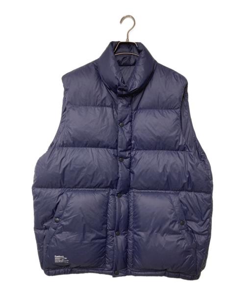 FreshService（フレッシュサービス）FreshService (フレッシュサービス) CORPORATE DOWN VEST ネイビー サイズ:Ｍの古着・服飾アイテム