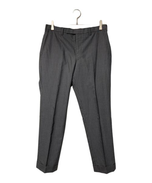 BURBERRY BLACK LABEL（バーバリーブラックレーベル）BURBERRY BLACK LABEL (バーバリーブラックレーベル) ストライプスーツ グレー サイズ:40Rの古着・服飾アイテム