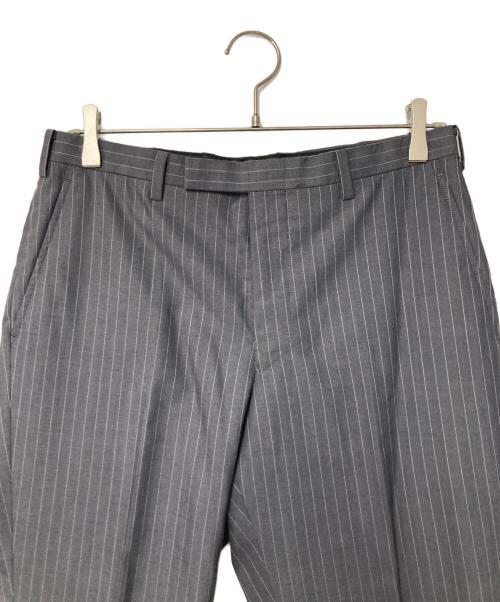 BURBERRY BLACK LABEL（バーバリーブラックレーベル）BURBERRY BLACK LABEL (バーバリーブラックレーベル) ストライプスーツ グレー サイズ:40Rの古着・服飾アイテム