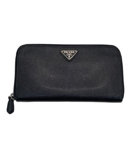 PRADA（プラダ）PRADA (プラダ) 長財布 ブラックの古着・服飾アイテム