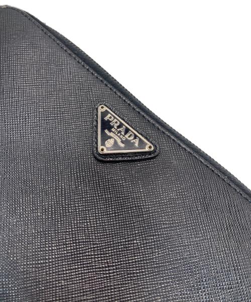 PRADA（プラダ）PRADA (プラダ) 長財布 ブラックの古着・服飾アイテム