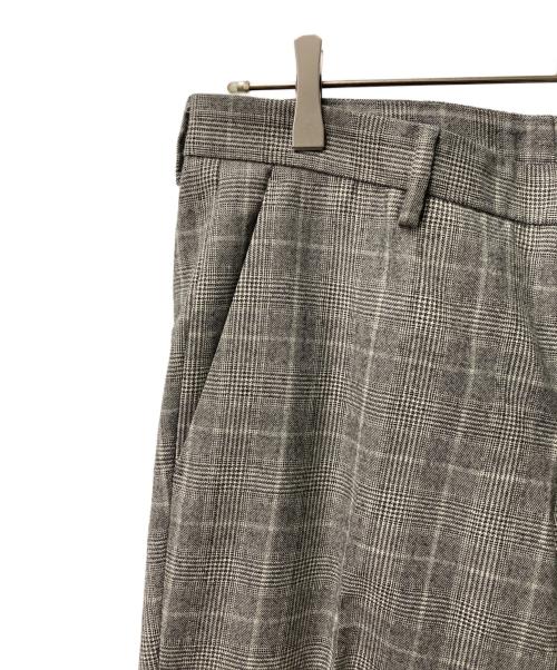 BOSS HUGO BOSS（ボス ヒューゴボス）BOSS HUGO BOSS (ボス ヒューゴボス) グレンチェックセットアップスーツ グレー サイズ:46の古着・服飾アイテム